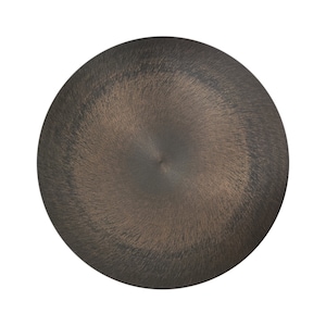 Handmade Aged Copper Tabletop: Round Dining or Coffee Table (d70cm)