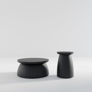Wabi Sabi Coffee Table Set: Japandi Modern Home Decor