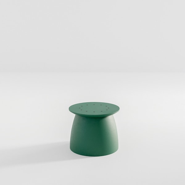 Kopar Earth 5 colourfull coffee table base / mini base / Japandi style / one leg / single base / holds up to 70cm/27.5inches tabletop /