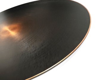 Kopar Round Aged Copper Tabletop d70