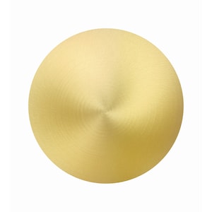 Kopar Round Brushed Brass Tabletop D-50