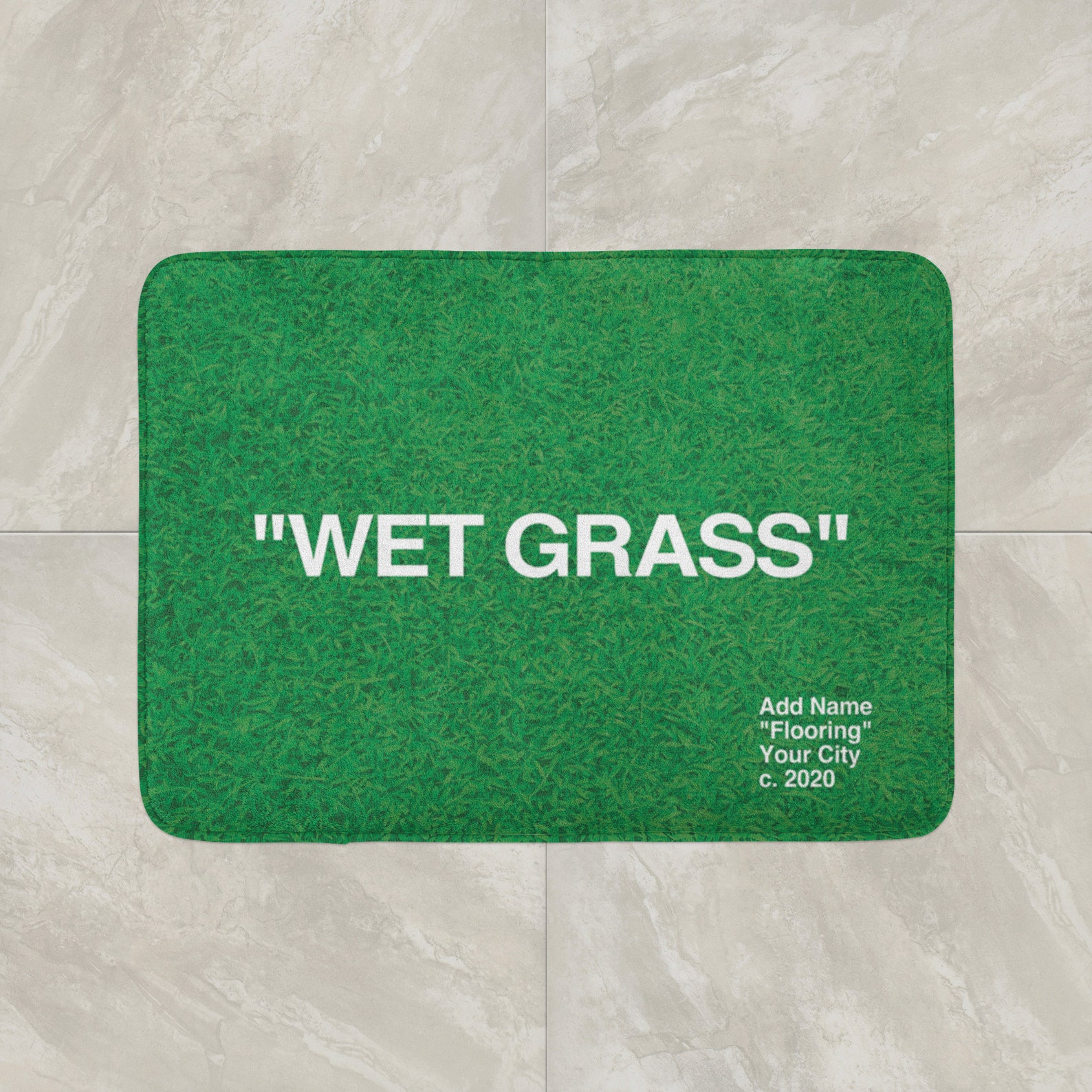 Wet Grass Rug for Hypebeast Room Decor Sneakerheads Gift for | Etsy