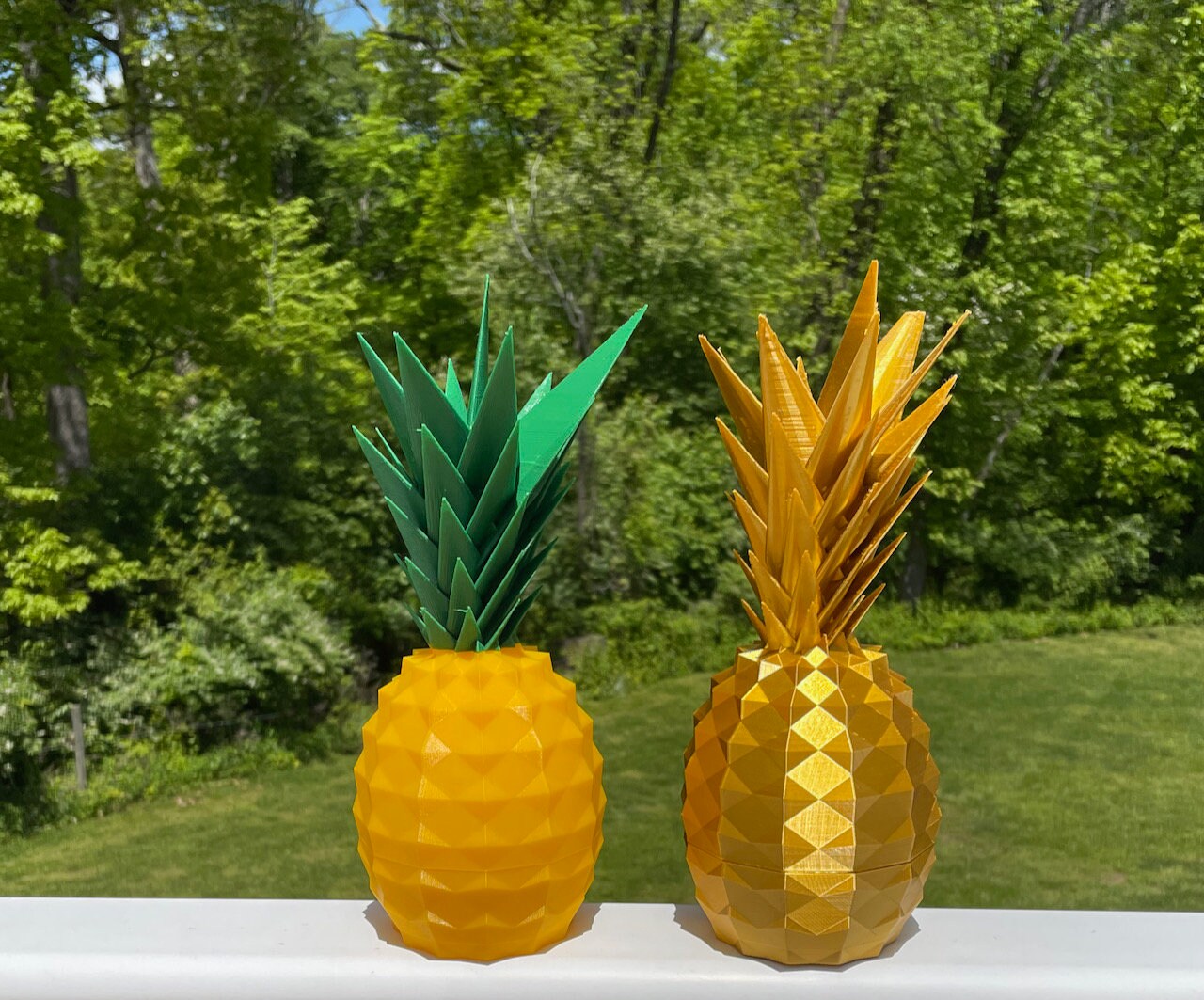 Pineapple Container Home Decor 3D Printed Traditional Etsy