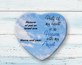 Download Someone I Love Is Fishing In Heaven Round Ornament Print Sublimation Png Image Drawing Illustration Art Collectibles Leadcampus Org