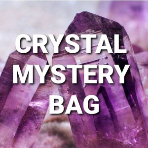 kristallen mysterie tas, kristallen verrassing tas, loot bag, kristallen zak, helende stenen, ruwe kristallen, kristallen grab bag, mysterie kristal bundel