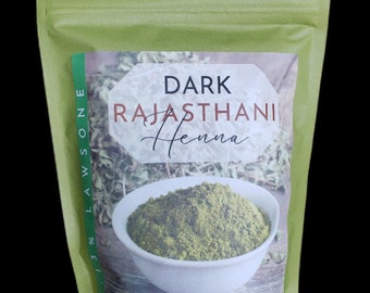 Dark Rajasthani Henna for Hair 200g BAQ