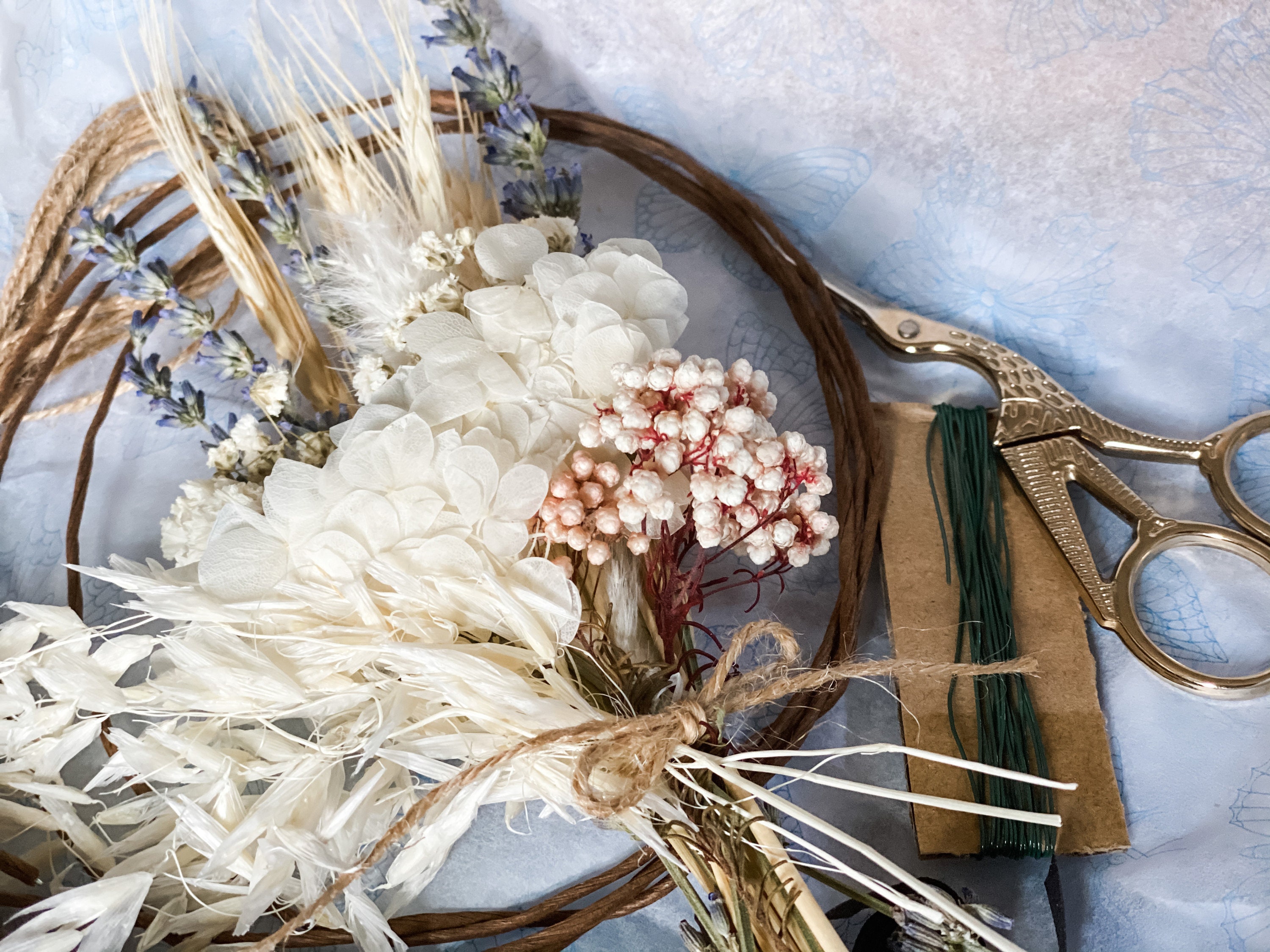 DIY Dried Flower Crown Kit Everything Needed to Make 3 Flower Etsy