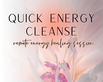 LIMPIEZA ENERGÉTICA: Sesión Rápida de Sanación Energética Rápida / Personalizada para Usted / Sanación.. Limpieza..Limpieza.. Sanación Energética Renovadora