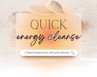 LIMPIEZA ENERGÉTICA: Sesión Rápida de Sanación Energética Rápida / Personalizada para Usted / Sanación.. Limpieza..Limpieza.. Sanación Energética Renovadora