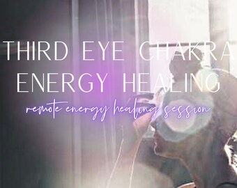 THIRD EYE CHAKRA Healing: Personalized Energy Healing 30 Minute Session | Distant Healing Session Focused On Healing & Activating Expression