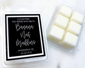 Banana Nut Muffin Wax Melt Soy Wax Tart Bakery Candle