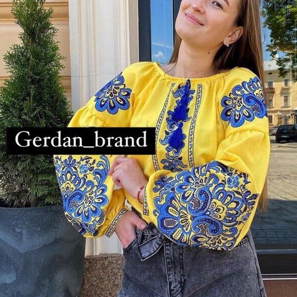 Ukrainian Blouse Etsy Canada
