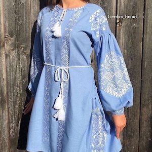 Ukrainian dress! Embroidery dress! Haft! Embroidery dress for women! Folk dress! Embroidered dress!Dresses for the photo shoot! Vyshyvanka