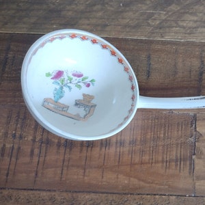 Copeland Vintage Ceramic Ladle