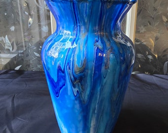 Blue Skies vase