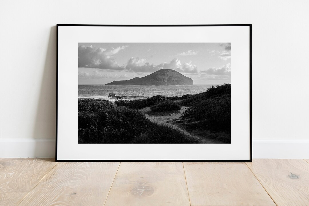 Oahu Hawaii Black and White Film Photo Print A24, Home Decor, Wall Art ...