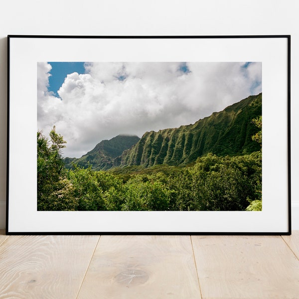 Oahu, Hawaii Color Film Photo Print A26, Photography, Home Decor, Wall Decor, Boho, Minimalist (FRAMES NOT INCLUDED)