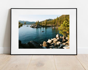 Lake Tahoe Color Film Photo Print 020, Photography, Home Decor, Wall Decor, Boho, Minimalist (FRAMES NOT INCLUDED)