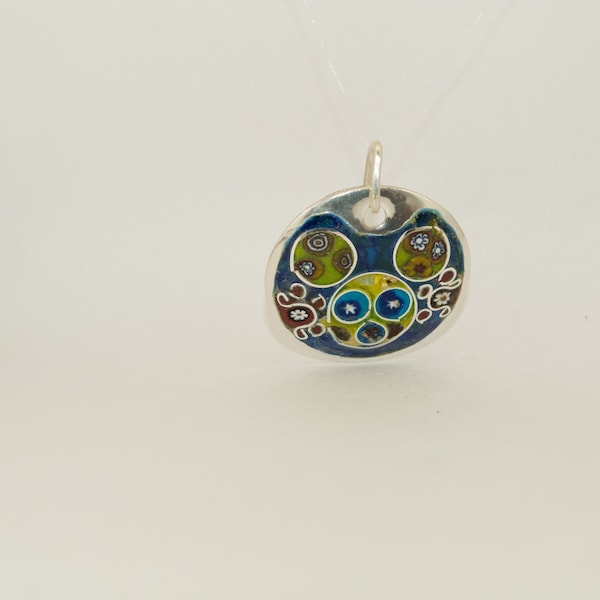 Millefiori Necklace - Etsy