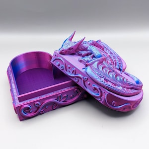 Heart Shaped Dragon Jewelry Box