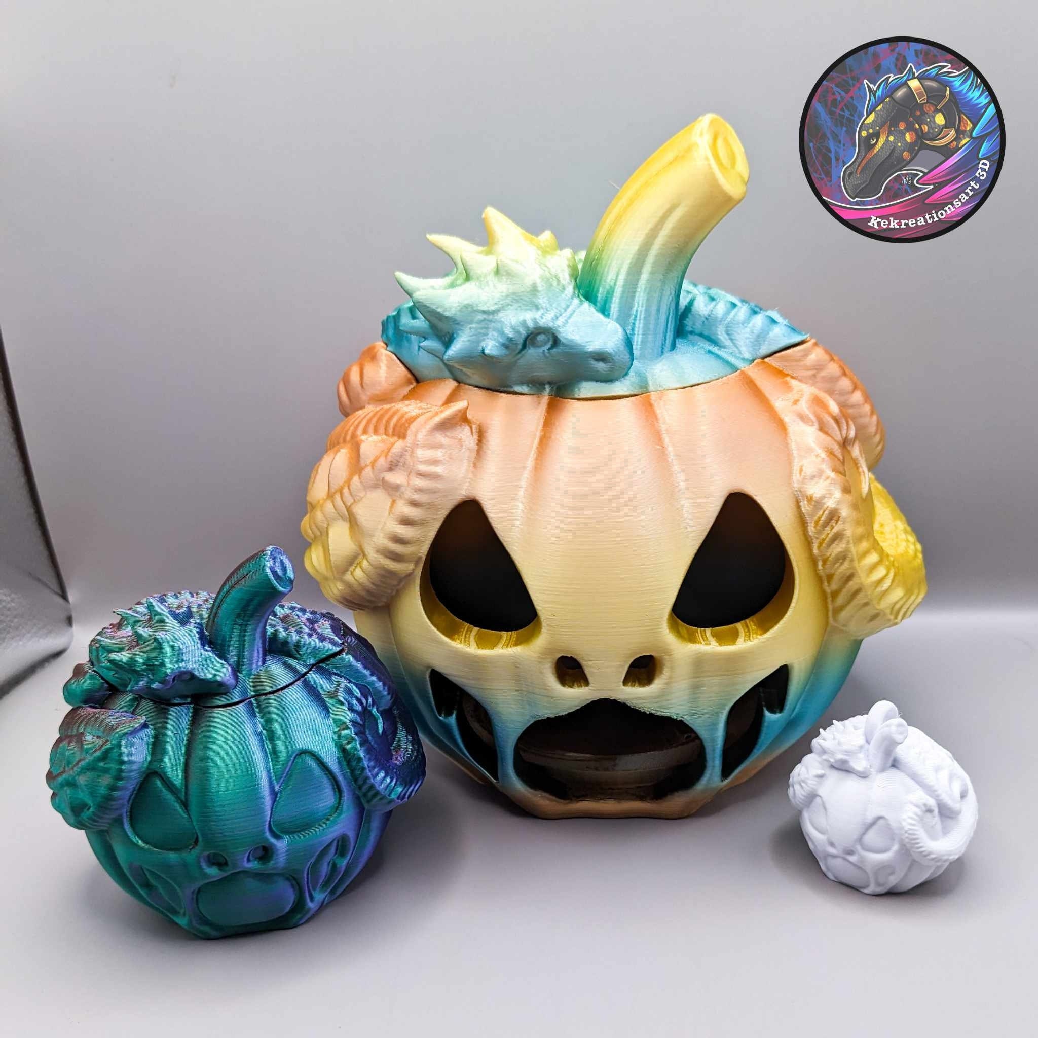 手彫りジャコランタン　ドラゴンの目　セット ドラゴンジャックオーランタン 日本 Etsy - ハロウィン