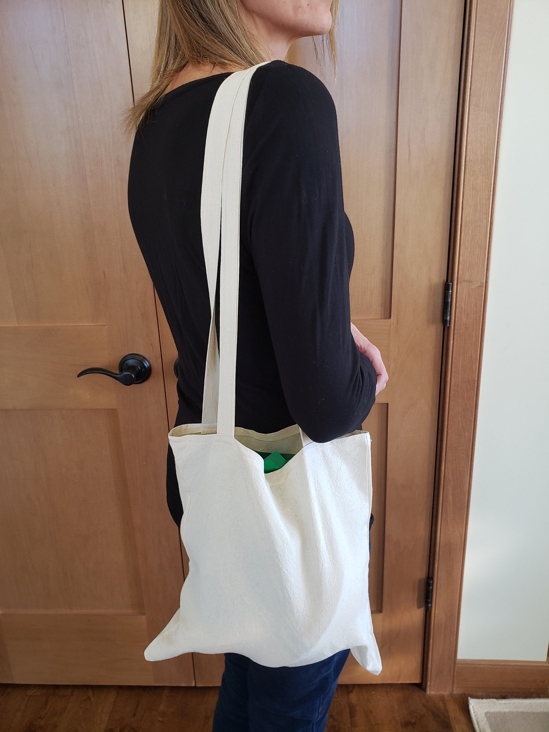 Natural tote unbleached cotton tote shopping bag shopping tote tote