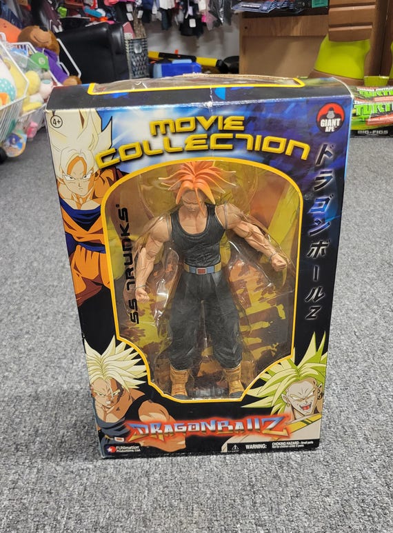 Jakks Pacific Movie Collection Dragonball Z Super Saiyan SS Trunks