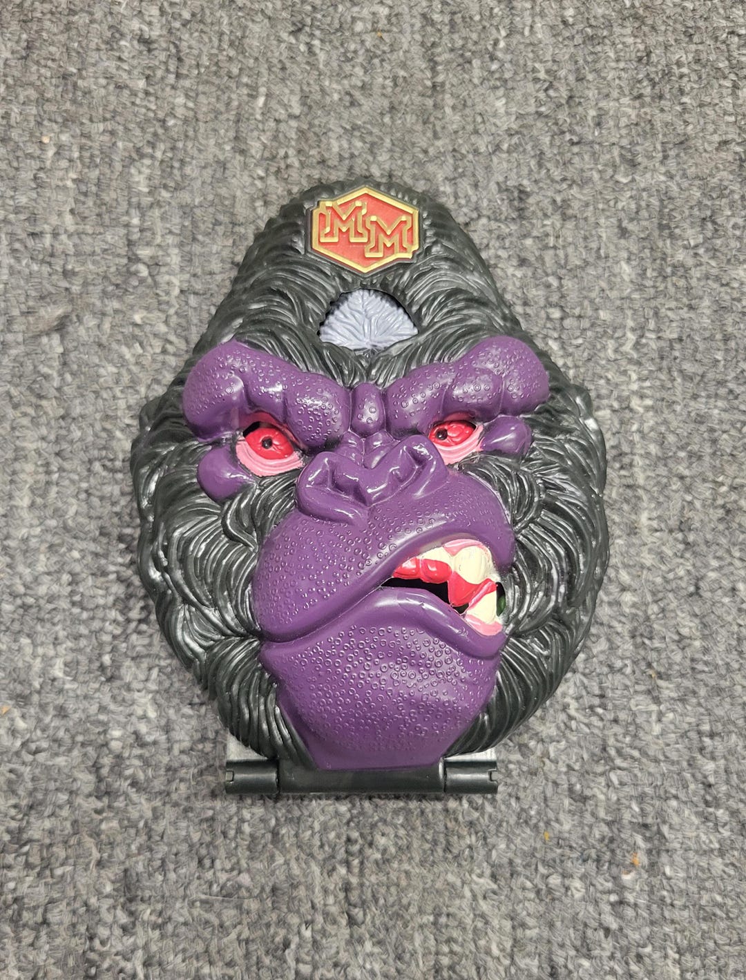 NOT Complete - Vintage MIGHTY MAX Gorilla, Tangles with the Ape King, Doom Zones, Bluebird Toys, 1993, Swindon England, Made in China