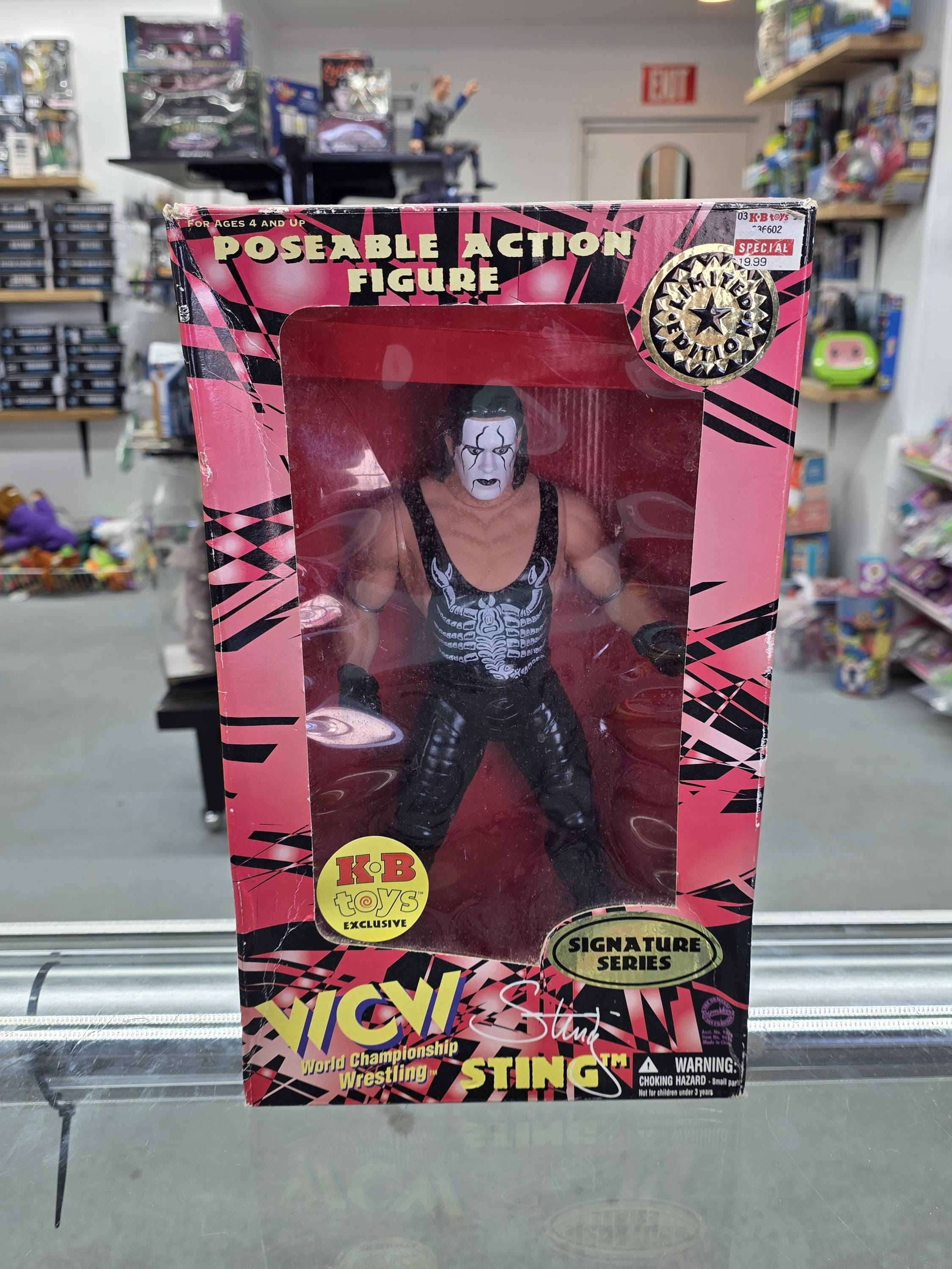 Sting Wrestling Figure - Etsy