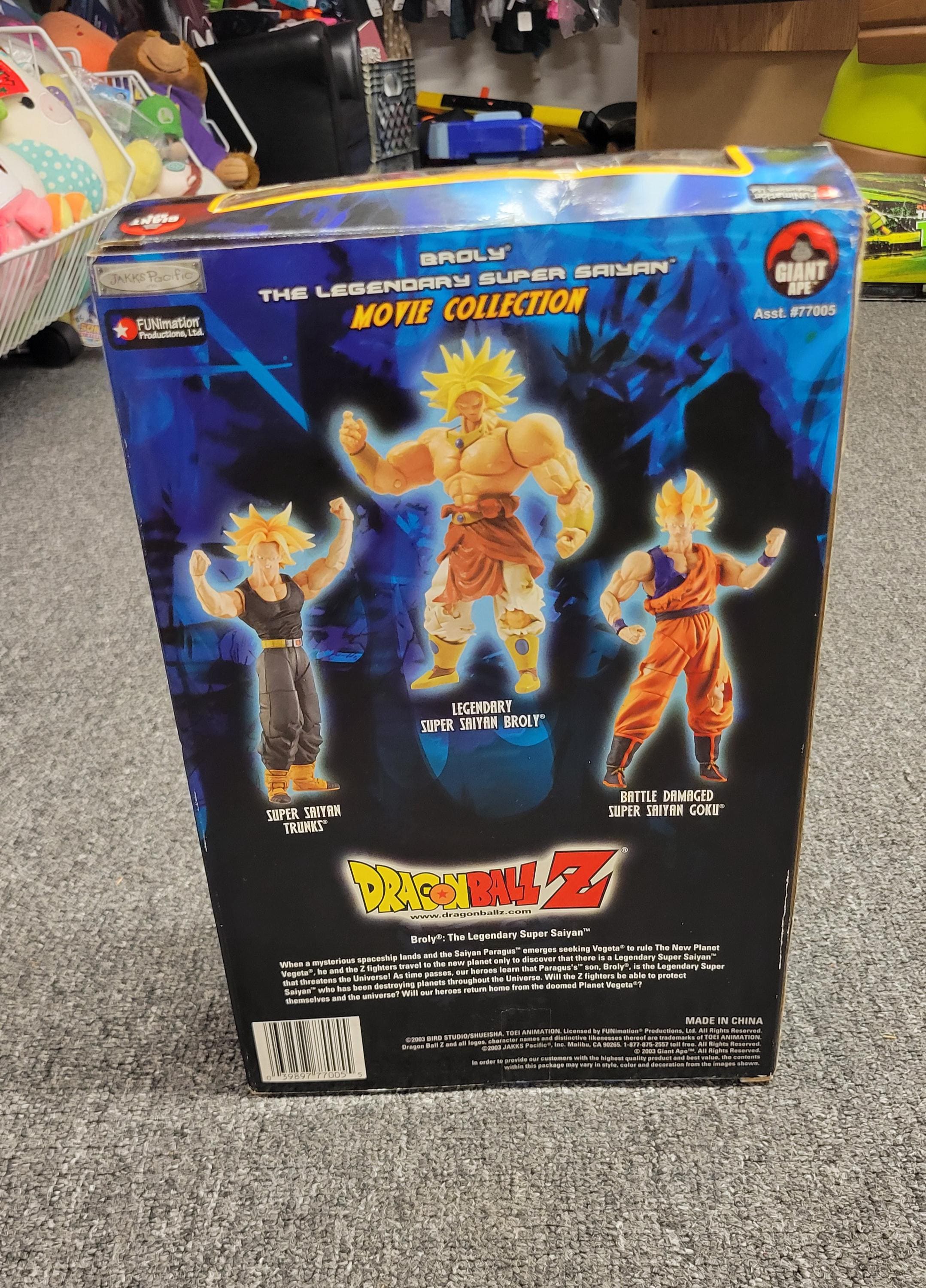 Jakks Pacific Movie Collection Dragonball Z Super Saiyan SS Trunks