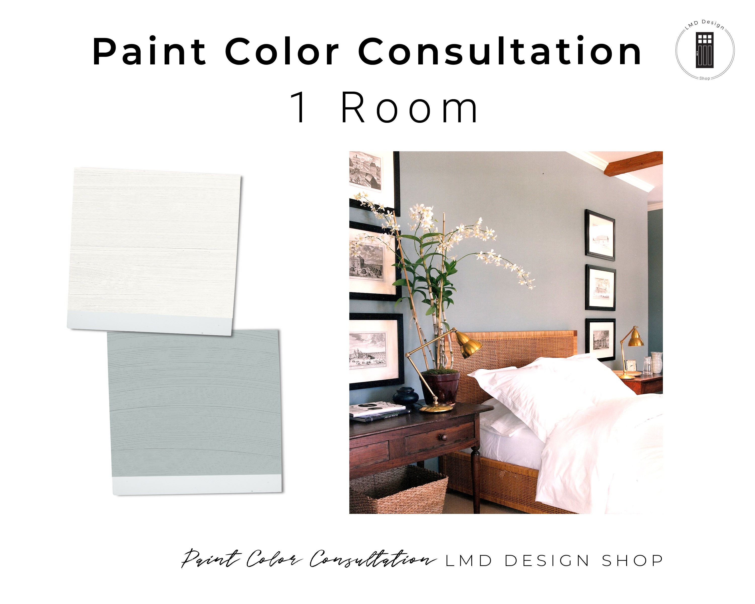 Interior Paint Color Consultation 1 Room Professional Custom Etsy