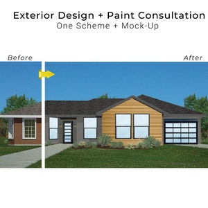 Exterior Design Service | Exterior Design and Paint Color Consultation