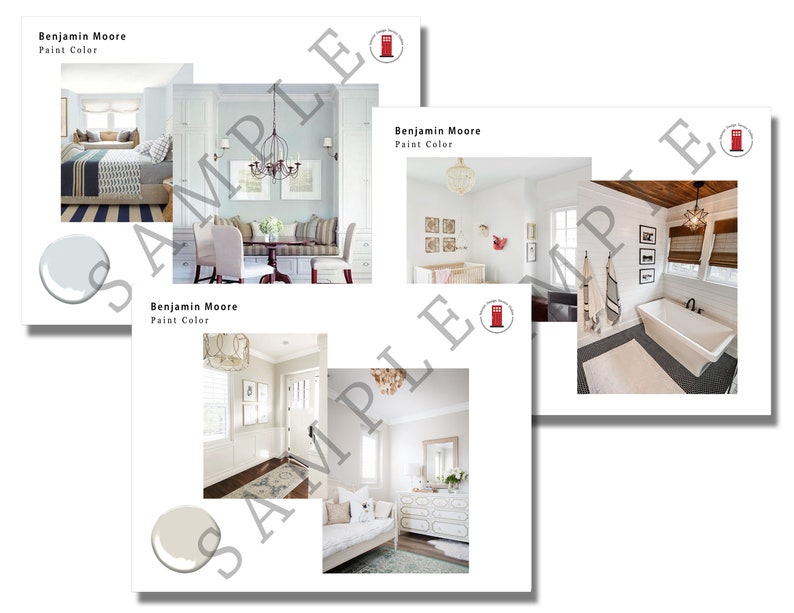 Warm Gray Behr Paint Color Scheme Behr Paint Palette Warm Etsy