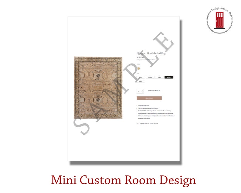 Online Interior Design Services Custom Room Design Online Etsy