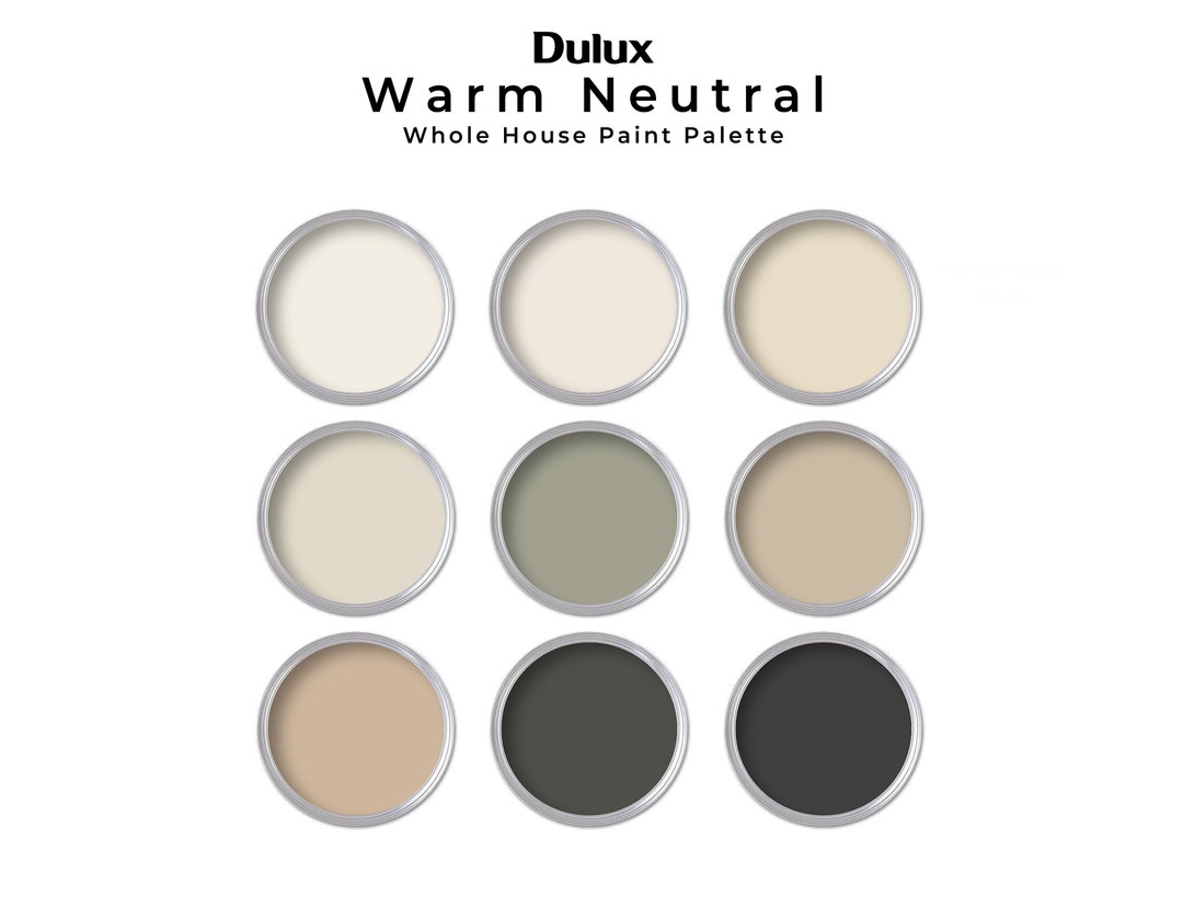 Dulux CA Warm Neutral Paint Color Palette Cozy Dulux canadian Color