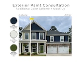 Additional Paint Color Scheme for Exterior Paint Color Consultation, Home Paint Colors, Exterior House Paint Colors, Exterior Color Palette