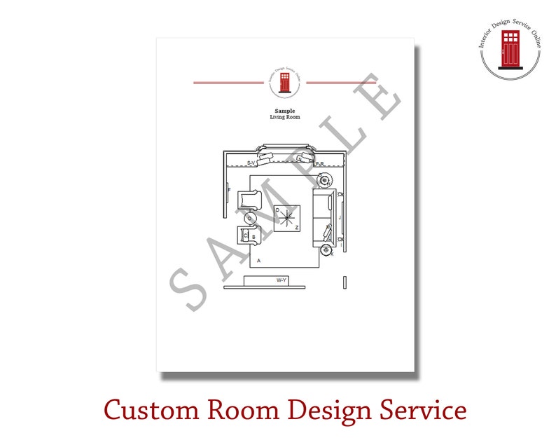 Custom Interior Room Design Online Interior Design Service Etsy