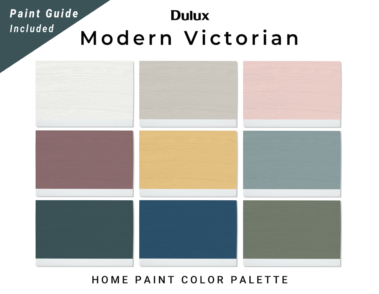 Modern Victorian Dulux Paint Dulux Canada Paint Palette Etsy