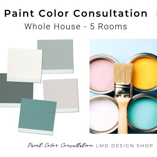 Beach House Behr Paint Color Palette Behr Whole House Paint Etsy