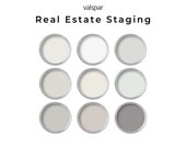 Valspar Neutral Paint Color Palette | Whole House Palette for Real Estate Staging