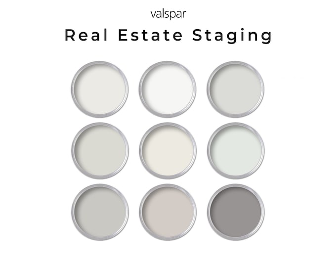 Real Estate Staging Color Palette, Sherwin Williams, Interior Paint ...