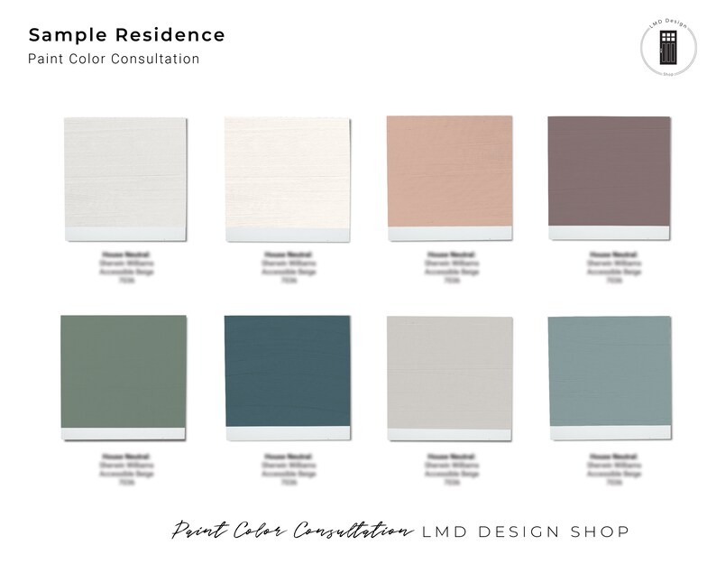 Interior Paint Color Consultation 1 Room Professional Custom Paint