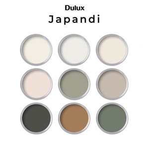 Japandi Color Palette Dulux Paint Canadian Color Codes | Whole House ...