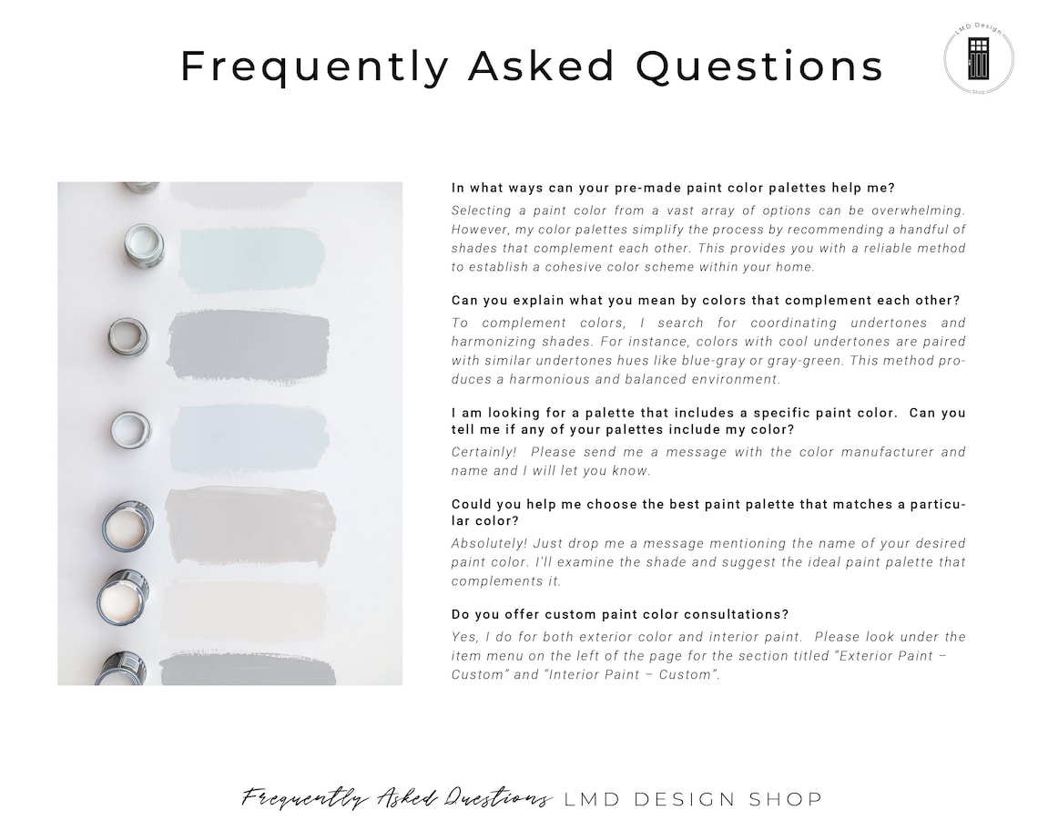 Dulux Coastal Paint Color Palette Whole House Paint Palette - Etsy ...