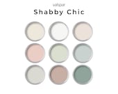 Shabby Chic Paint Colors Valspar | Cottage Home Color Palette