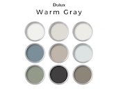 Dulux Warm Gray Paint Color Palette | Home Paint Color Scheme (Dulux Canada)
