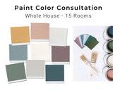 Whole House Paint Consultation 15 Rooms | Full Home Color Scheme by Designer