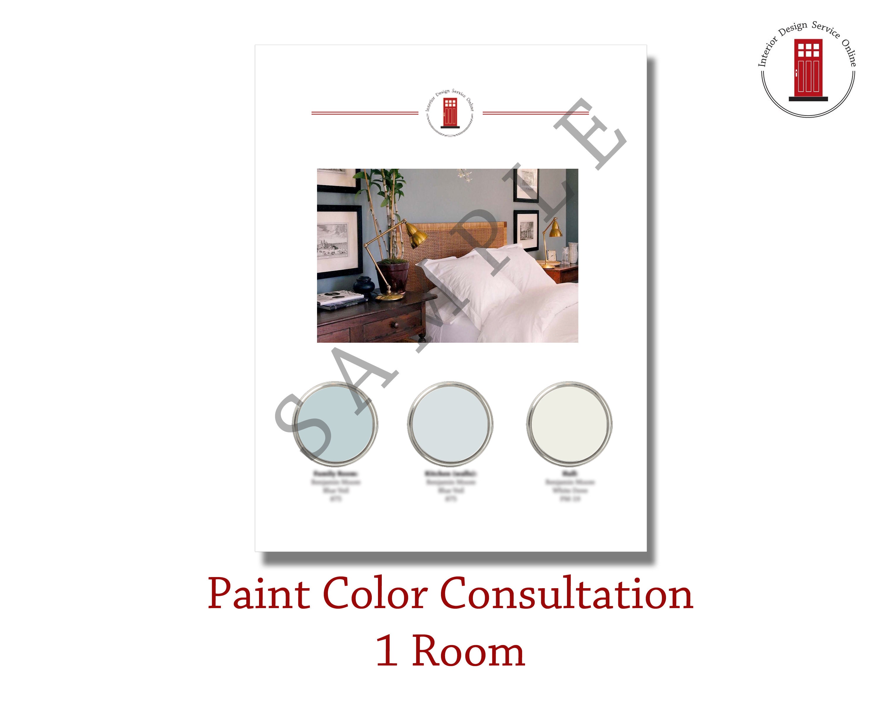 Paint Color Consultation Home Paint Selection Paint Color Etsy