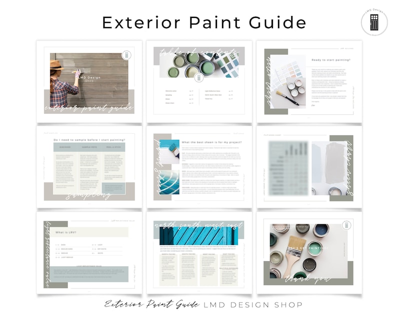 Custom Exterior Paint Consultation House Exterior Paint Etsy