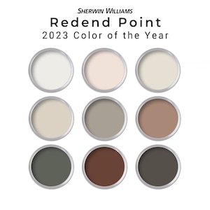 Sherwin Williams Redend Point Paint Pallette | Whole House Paint Palette